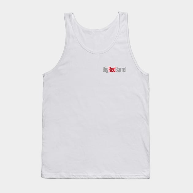 BRB Logo: Front & Back Tank Top by Big Red Barrel